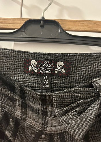 Kaşe Mini Etek - Görsel 3