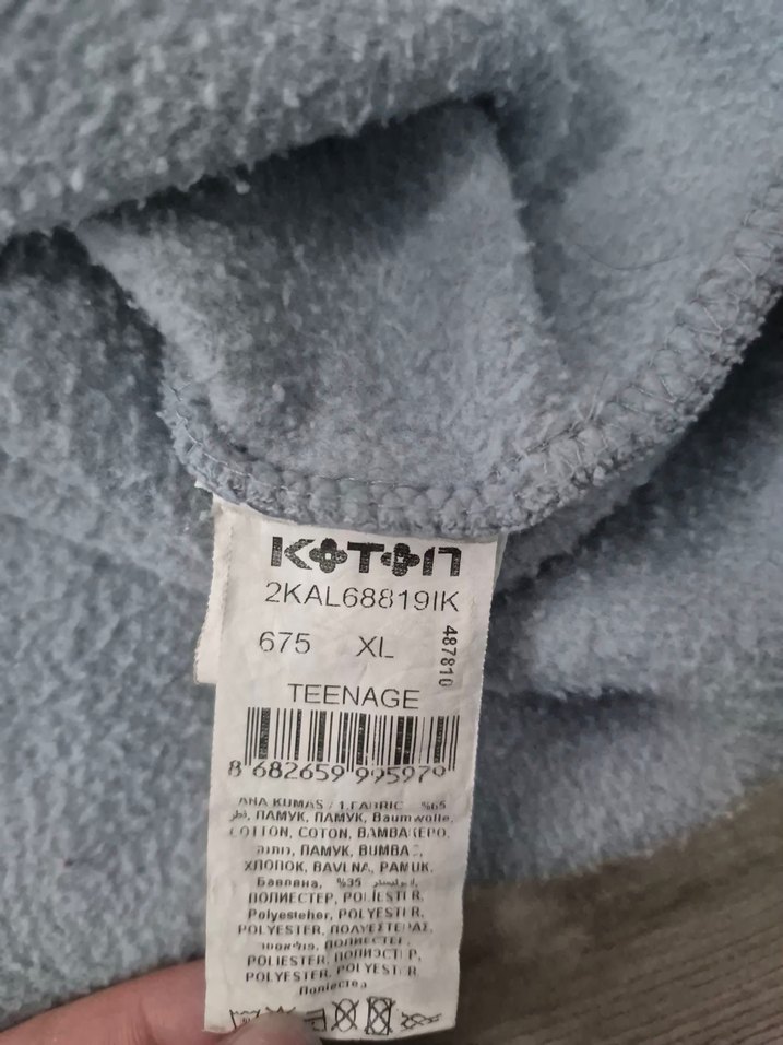 bebek mavisi Sweatshirt - Görsel 3