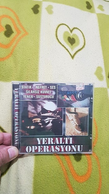 Yeraltı operasyonu rap albüm cd