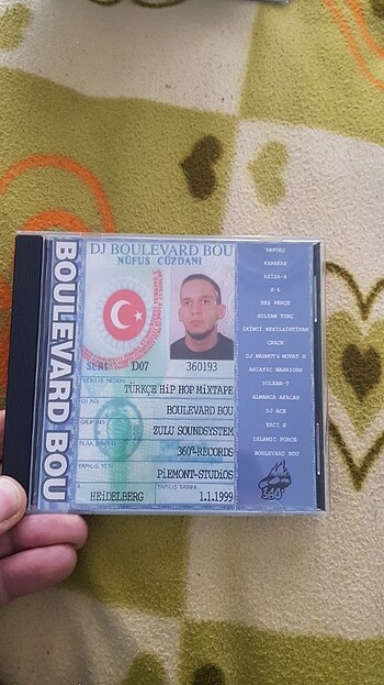 Dj boulevard bou turkish rap mixtape albüm cd 
