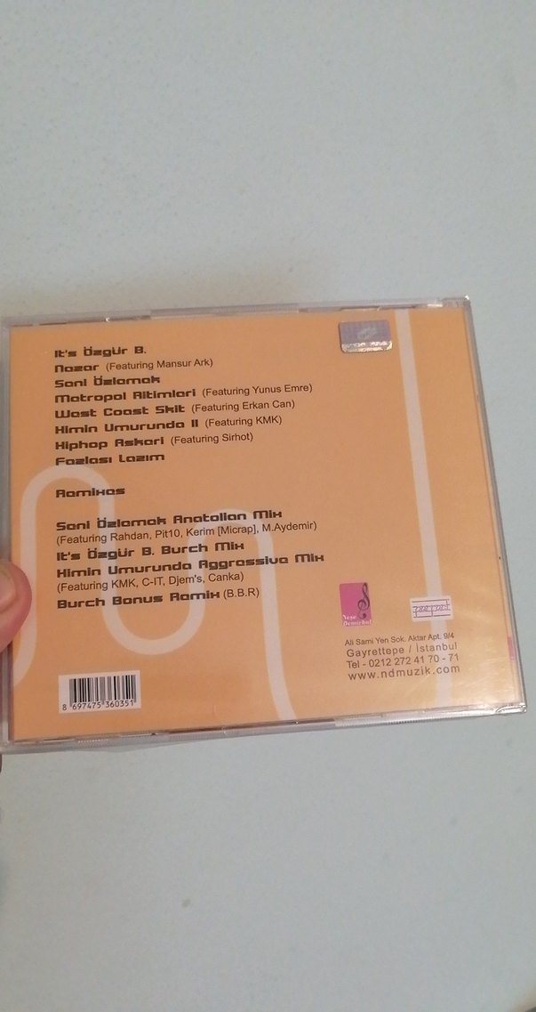 Sony Ceza Med Cezir Albüm cd | Gardrops