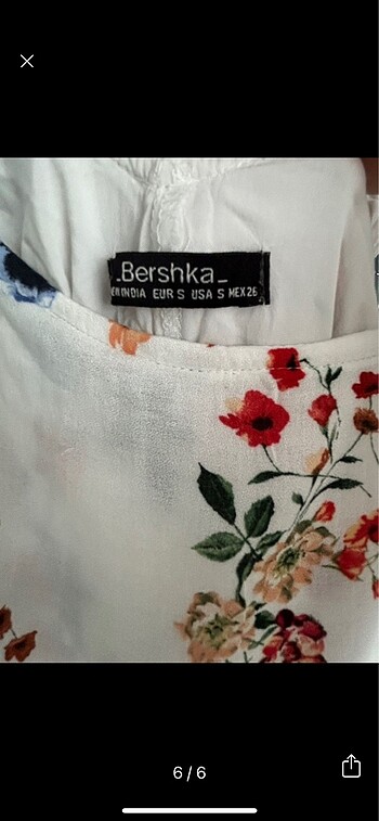 s Beden Bershka maxi elbise