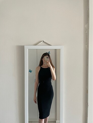Bershka midi elbise