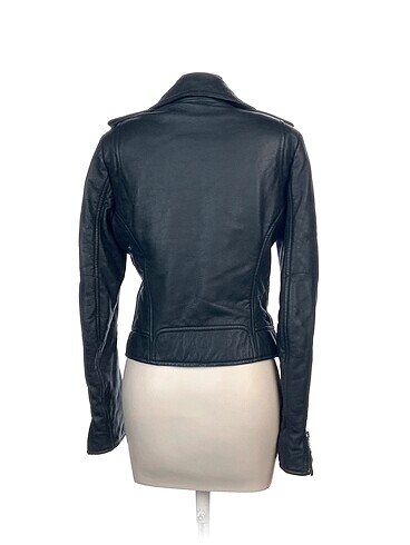 40 Beden Balenciaga Deri Ceket %70 İndirimli.