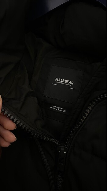 s Beden #PULL&BEAR ŞİŞME MONT