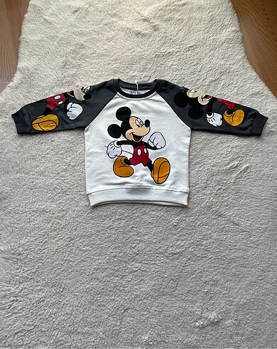 5 Yaş Beden Zara Mickey Takım