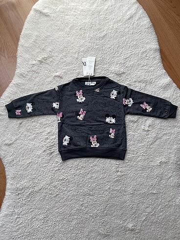 8 Yaş Beden Zara Mickey Takım