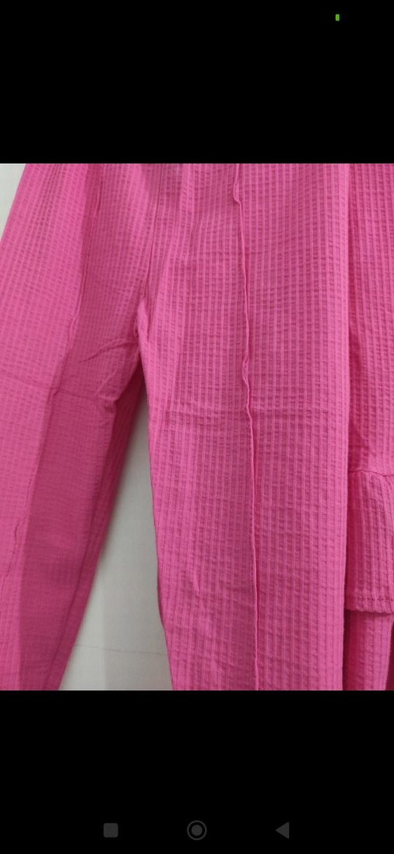 Pembe Fırfırlı Uzun Kollu Bebek Kız Takımı - Görsel 5