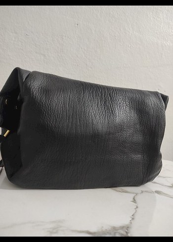 mavi jeans Siyah Deri Kemerli Çapraz Çanta #begeni - Görsel 6