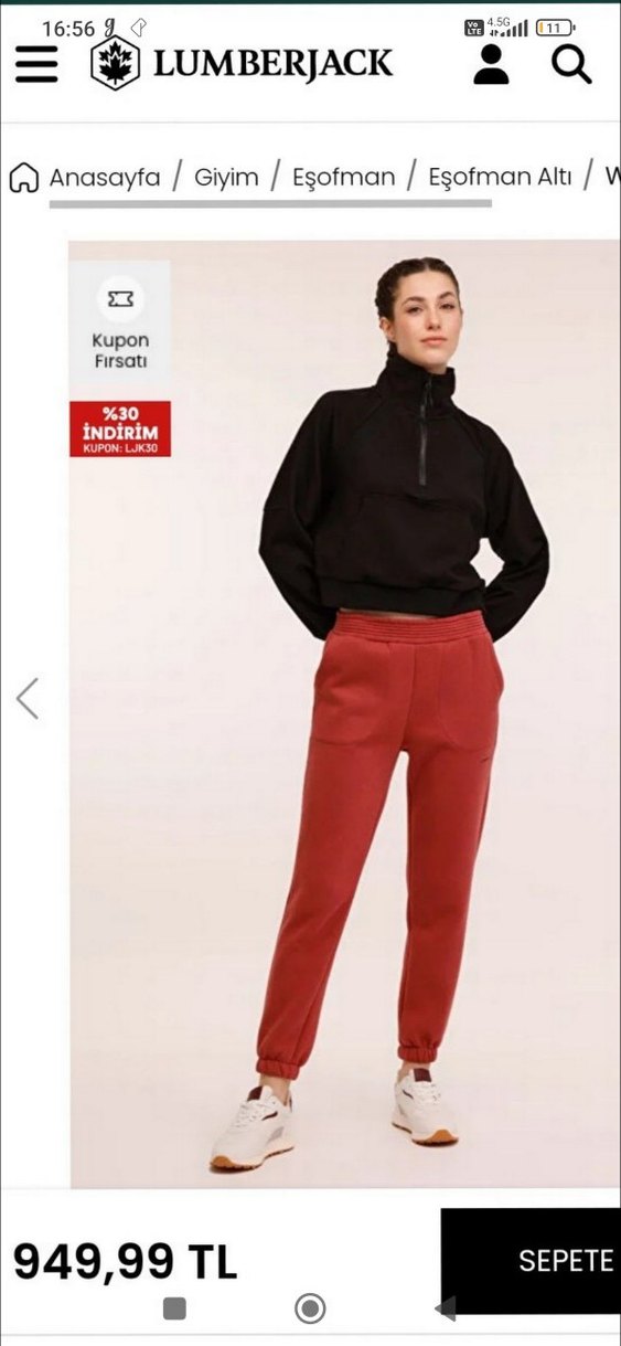 Lumberjack kadın eşofman altı #begeni - Görsel 2