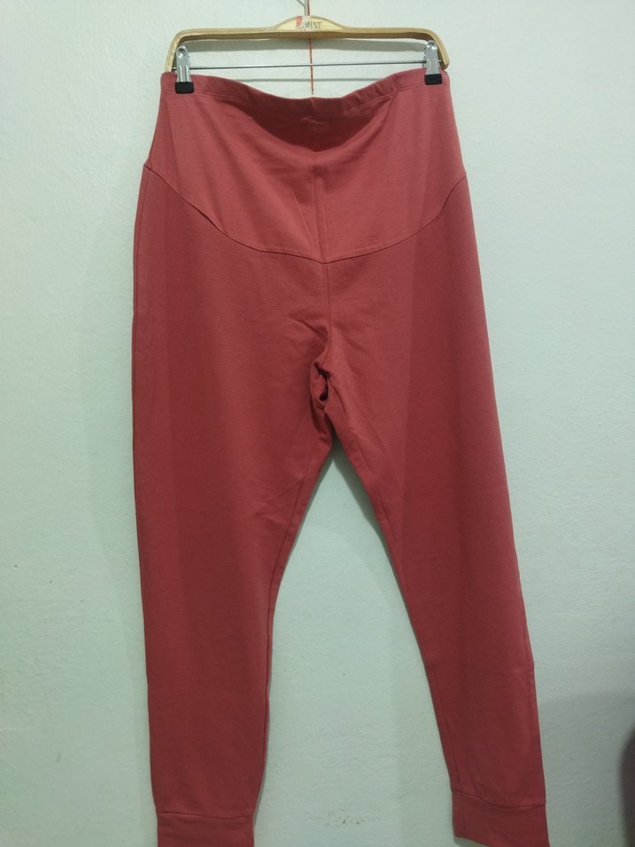 Koyu Kırmızı Hamile Spor Eşofman - Görsel 4