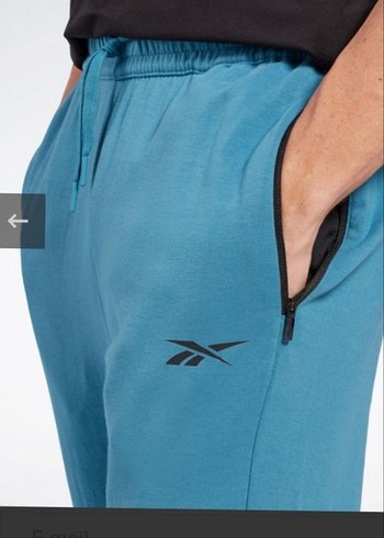 Erkek Mavi Rahat Kesim Outdoor Eşofman Altı - Görsel 3