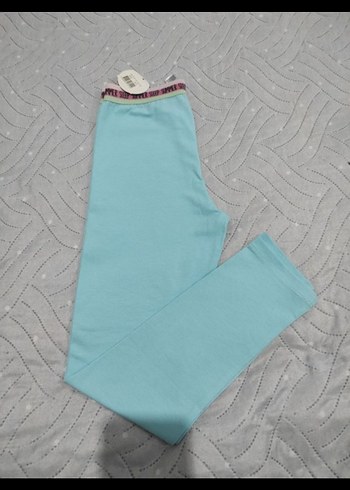 Kemerli Mavi Kız Tayt - Görsel 5