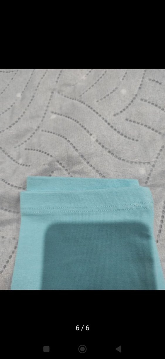 Kemerli Mavi Kız Tayt - Görsel 4