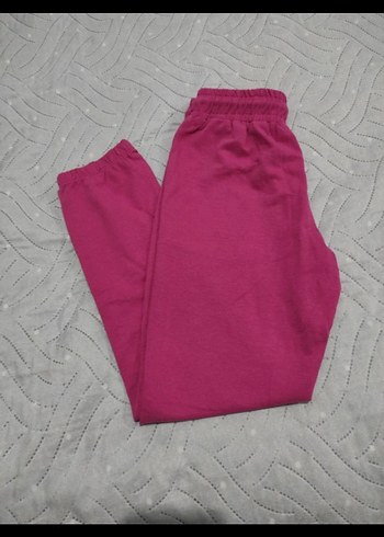 Kız Çocuk Pembe Fermuarlı Rahat Eşofman - Görsel 5