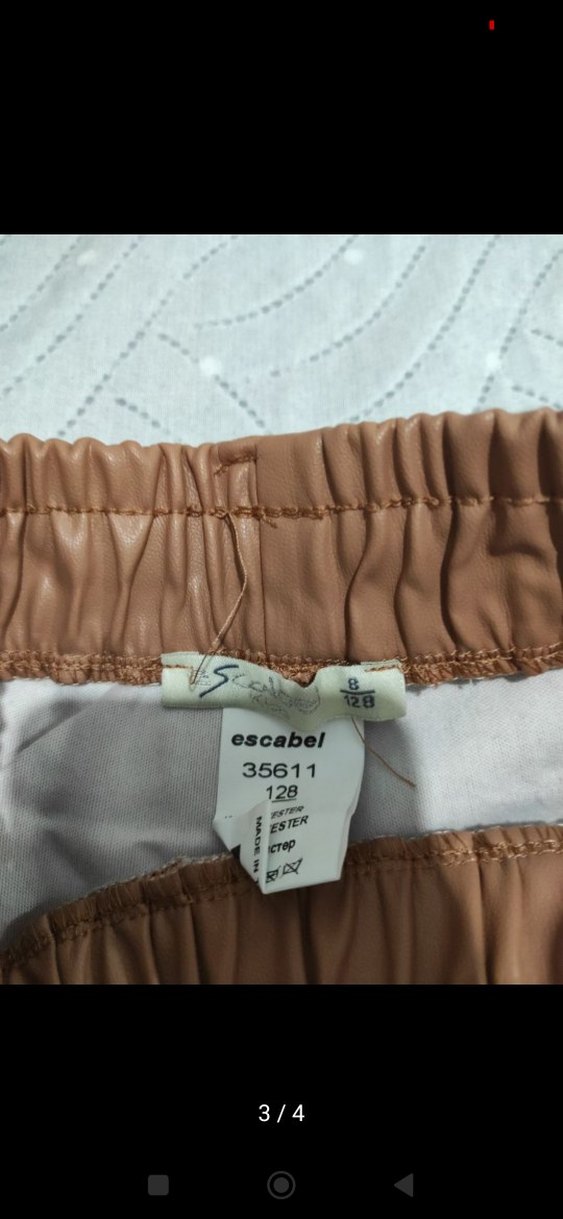 kız çocuk deri pantolon #begeni - Görsel 2