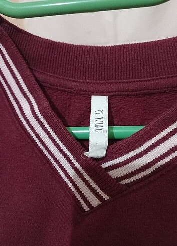 m Beden bordo Renk Borda sweat
