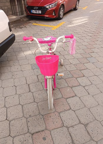 Beden pembe Renk Renkli Pembe Çocuk Üç Tekerlekli Bisiklet
