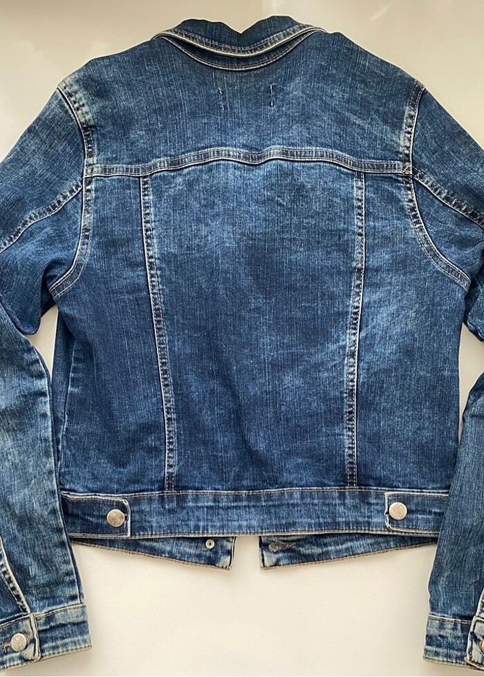 Kısa Kot Ceket - Görsel 4