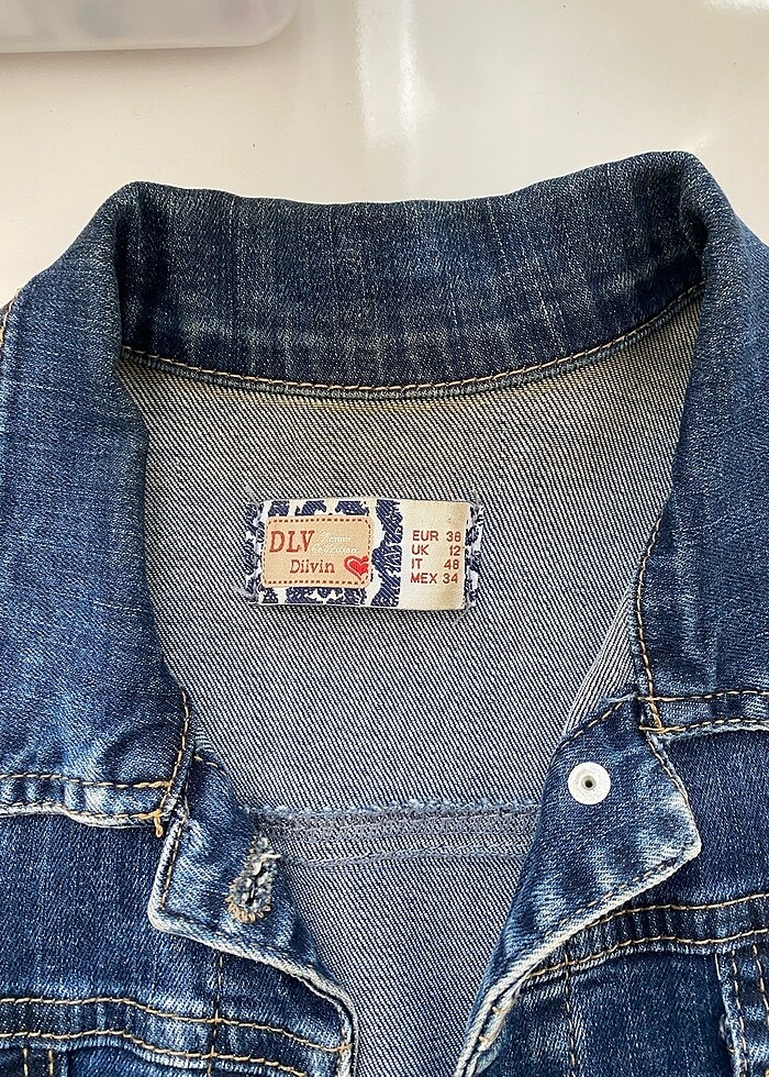 Kısa Kot Ceket - Görsel 3