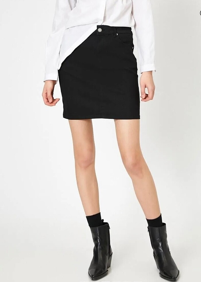 Cep Detaylı Etek - Görsel 2