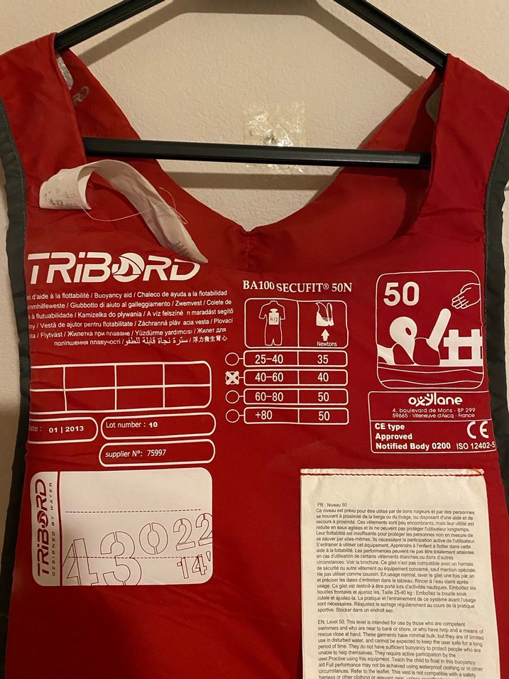 Tribord Kemerli Can Yeleği - Görsel 4