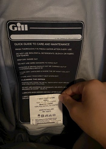 Gill Drysuit - Görsel 14