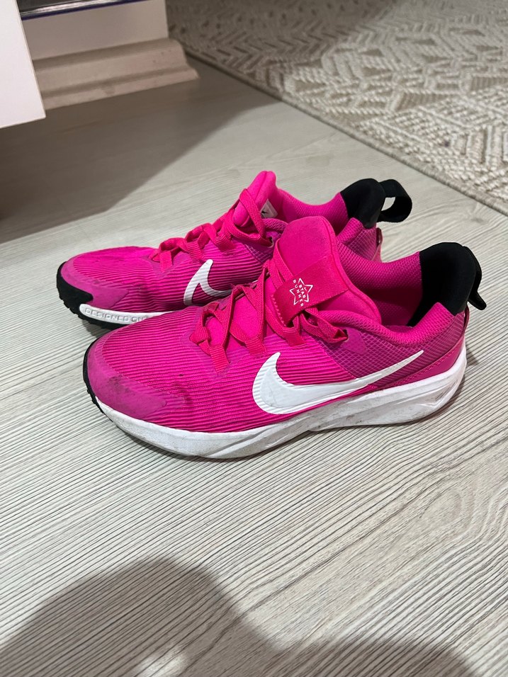 Kız Çocuk Pembe Bağcıklı Spor Ayakkabı - Görsel 2