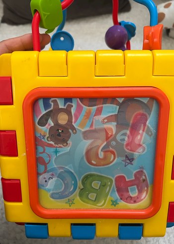 Çok Renkli Eğitici Aktivite Küpü Dolu Marka - Görsel 2