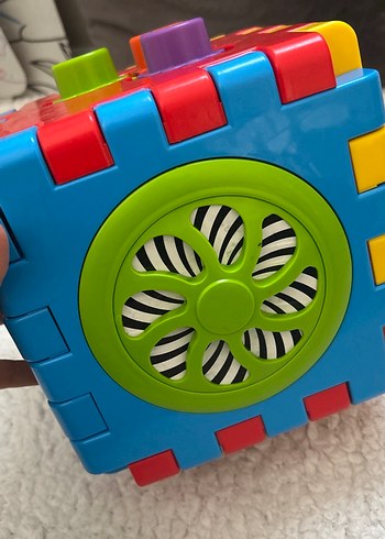 Çok Renkli Eğitici Aktivite Küpü Dolu Marka - Görsel 8