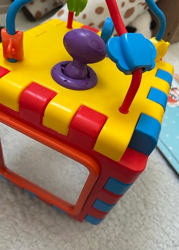 Çok Renkli Eğitici Aktivite Küpü Dolu Marka - Görsel 3