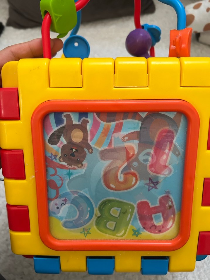 Çok Renkli Eğitici Aktivite Küpü Dolu Marka - Görsel 2