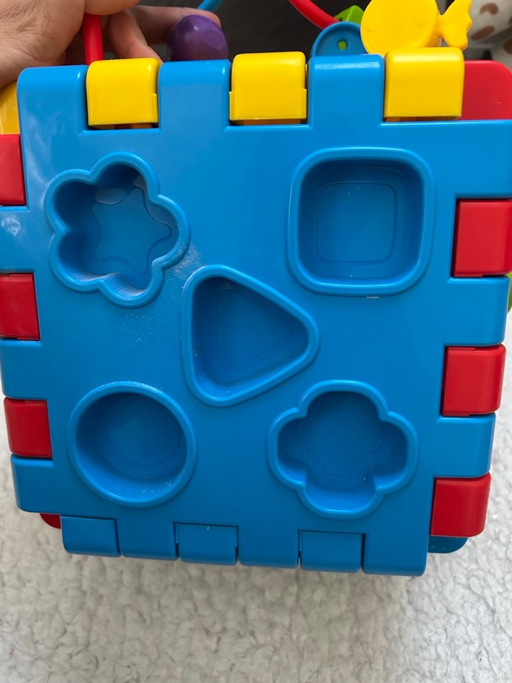 Çok Renkli Eğitici Aktivite Küpü Dolu Marka - Görsel 4