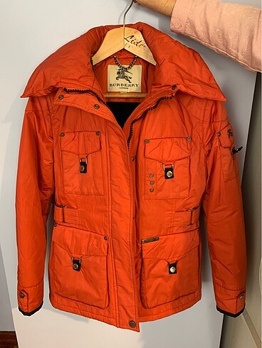 Burberry Kiremit Rengi Orijinal Mont S beden