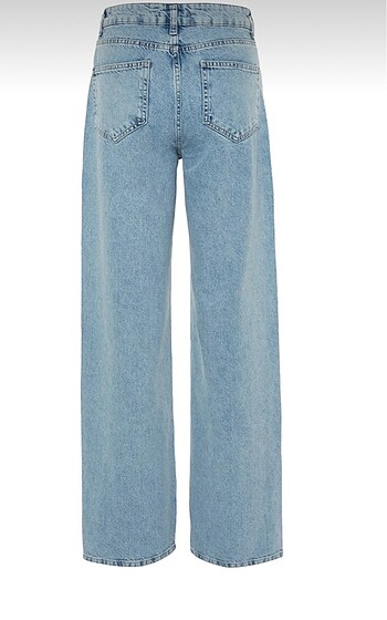 34 Beden Trendyolmilla yüksek bel 90?s wide leg pantolon