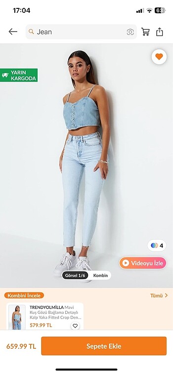 Trendyol Milla moom jean