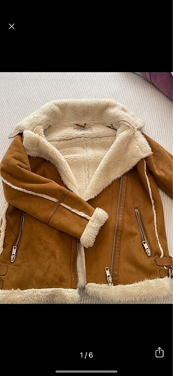 Pull&Bear içi kürklü palto