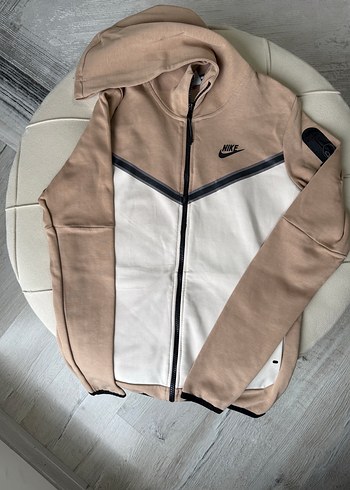 Bej Nike Kadın Mini Eşofman Takımı - Görsel 2