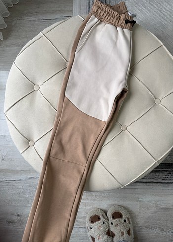 Bej Nike Kadın Mini Eşofman Takımı - Görsel 7