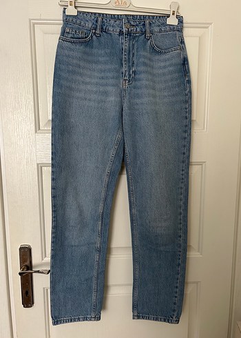 38 Beden Günlük Mavi Kadın Denim Jean