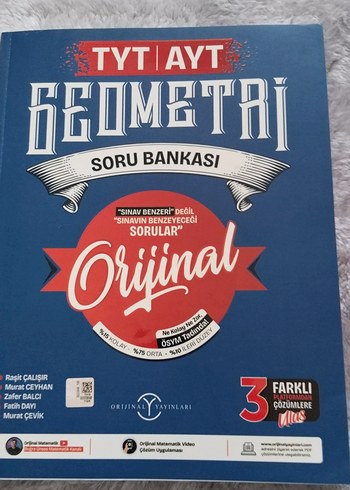 TYT AYT Geometri Soru Bankası Orijinal