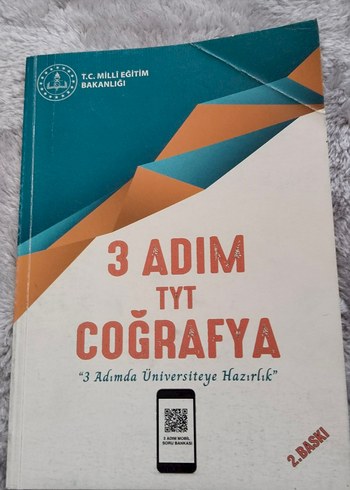 3 Adım TYT Coğrafya Sınav Hazırlık Kitabı