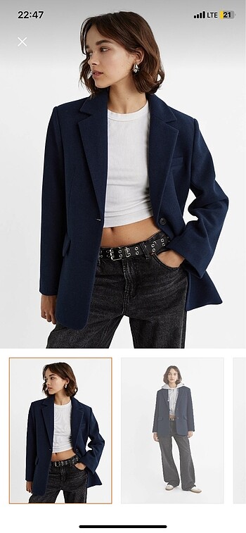 Stradivarius Blazer Ceket