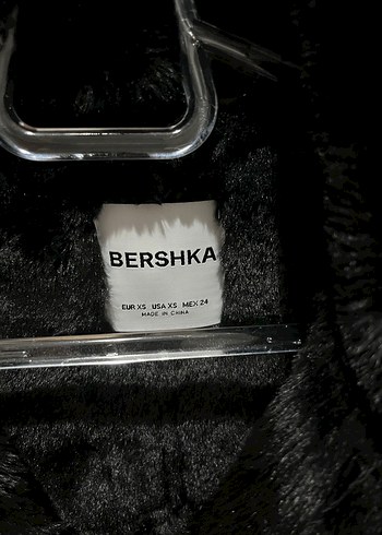 Bershka Kürklü Biker Ceket - Görsel 6