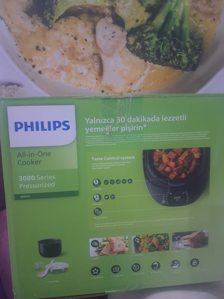 Philips cooker düdüklü tencere - Görsel 2