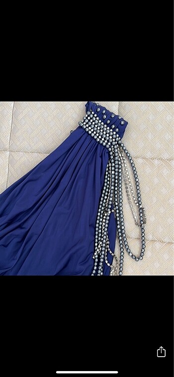 Tek kollu kısa abiye - Görsel 7