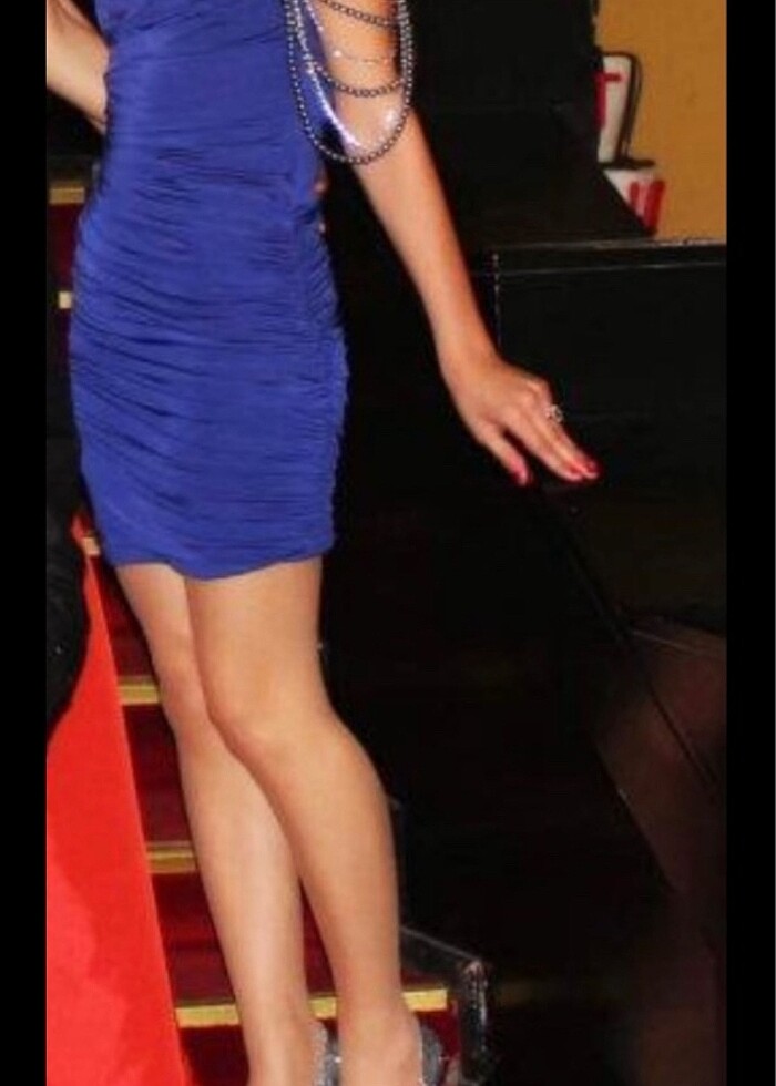 Tek kollu kısa abiye - Görsel 4