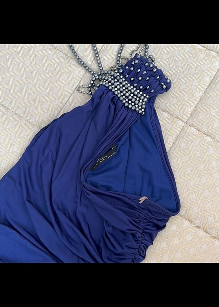 Tek kollu kısa abiye - Görsel 5