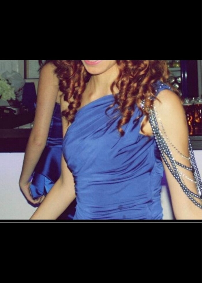 Tek kollu kısa abiye - Görsel 2