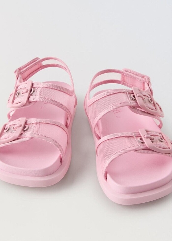 Zara Ağ Sandalet - Görsel 3